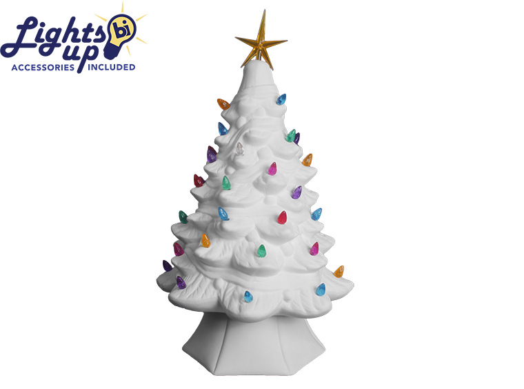 Supreme Lighted Christmas Tree